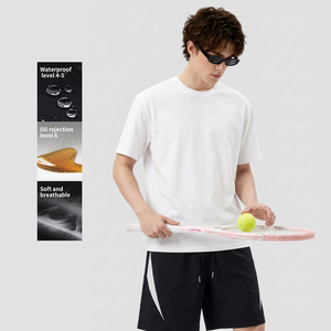 <span class=keywords><strong>T</strong></span>-shirt in Cotone Antimicrobico e Tripla Protezione 200gsm per Uomo, Vendita all'Ingrosso - Product Image 2