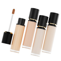 Fond de Teint Liquide Personnalisé Longue Tenue Imperméable Couvrance Totale avec Stylo Correcteur pour Femme