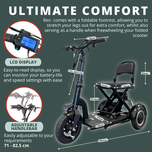 CE phê duyệt cũ ba bánh xe điện xe tay ga không thấm nước điện xe ba bánh - Product Image 4