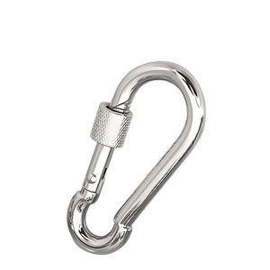 Kait Pengaman Teleskopik Seng Galvanis Rantai Besi Kait Kanvas untuk Pendakian Gunung Pegas Pengangkat Kanopi Tali Tahan Lama - Product Image 6