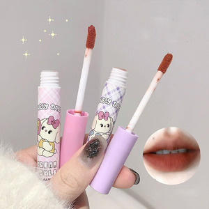 Daimanpu bán buôn mùa hè không dễ dàng phai mờ không làm cho mèo mềm mại và dễ thương nhung Matt môi men Bộ - Product Image 4