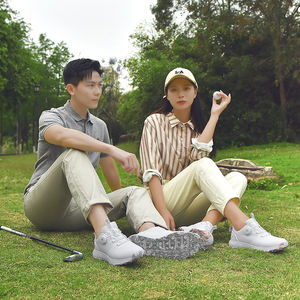 Fabrika yüksek kalite yeni stiller üreticisi özel hafif tarzı spor ayakkabı beyaz özel <span class=keywords><strong>Golf</strong></span> ayakkabıları erkekler - Product Image 4