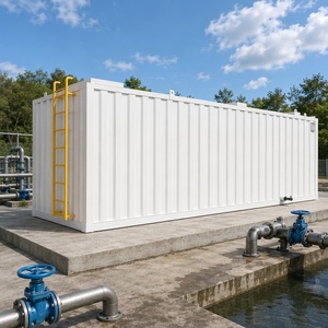 Système de station d'épuration des eaux usées emballé, solution moderne, efficace et automatique pour hôtels commerciaux - Product Image 3
