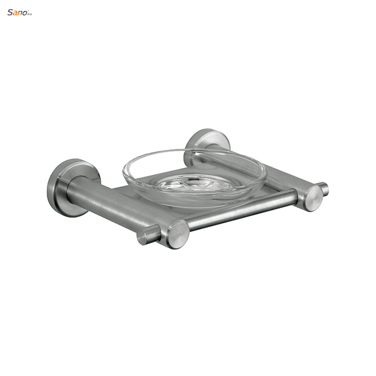 SUS304 Hand Wall Mount Soap Dish Holder Minimalist Modern