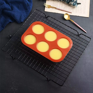 OKSILICONE Molde de Silicona de 6 Cavidades Semiesféricas para Chocolate, Pastel, Gelatina, Pudín, 90g - Product Image 6