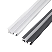 Installation Facile 042 Profilé encastré léger pour bande LED, diffuseur de profilés en aluminium série 6000