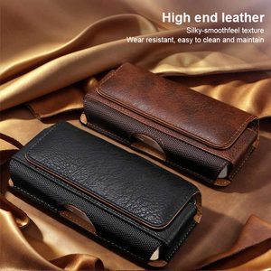 Sac banane de luxe en cuir PU <span class=keywords><strong>pour</strong></span> homme, étui portefeuille <span class=keywords><strong>pour</strong></span> <span class=keywords><strong>téléphone</strong></span> <span class=keywords><strong>portable</strong></span> - Product Image 6