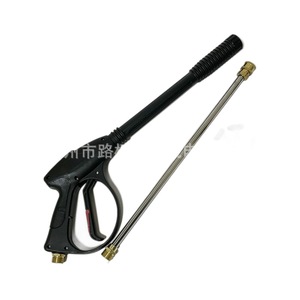 Pistolet à eau haute pression 3000 psi, poignée en cuir noir, pression réglable, nettoyage à l'eau froide, 12 pouces - Product Image 3