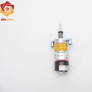 Électrovanne d'arrêt de carburant 24V de haute qualité Ben Ling 125-5774 pour pièces de machines de construction CAT 3406B 3304 3306 <span class=keywords><strong>B</strong></span> - Product Image 1