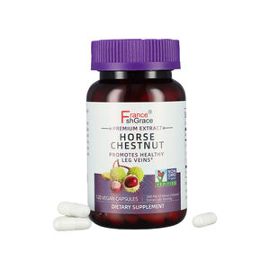 Nouvel arrivage d'extraits de plantes de marronnier bio favorisant une bonne circulation sanguine et une bonne santé veineuse Suppléments de marronnier d'Inde - Product Image 1