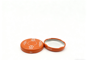 توريد مباشر من المصنع لأغطية معدنية مطبوعة حسب الطلب مقاس 43 مم لزجاجات المشروبات وسلسلة منتجات الألبان، أغطية معدنية من الصفيح بدرجة الغذاء - Product Image 2