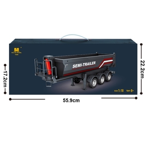 Nuovissimo Huina 1509 1/18 <span class=keywords><strong>Camion</strong></span> Ribaltabile <span class=keywords><strong>Telecomandato</strong></span> in Lega, Modello di Auto RC per Costruzioni e Ingegneria - Product Image 6