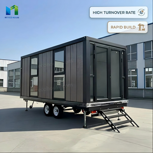 Casa Contenedor Plegable a Buen Precio, Casa Contenedor de 20 pies, Oficina Móvil, Casas Móviles Tipo Z, Casa Plegable con Remolque - Product Image 1