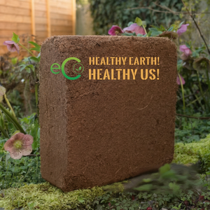 Eco2go Vietnam Wholesale Coco Peat <b>Block</b> - Factory Direct Coconut <b>Coir</b> Brick - Product Image 1