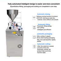 Machine d'emballage automatique multifonctionnelle pour pâtes de viande et de poisson, yaourt, mayonnaise, ketchup, sauce salade, miel en sachet stick