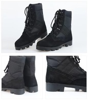 Bottes Tactiques Panama à Lacets, Bottes de Sécurité pour Homme, Chaussures de Montagne Anti-Perforation pour Désert et Extérieur