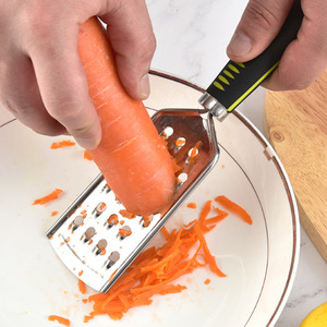 Stainless Steel Cheese Grater 410 Steel Multi Use Kitchen Tool For <b>Vegetables</b> And Cheese - Product Image 1