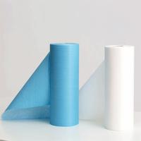 Lingettes jetables non tissées Spunlace pour le nettoyage automatique des machines d'impression, 500m