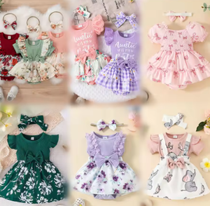 Lotes de Ropa Infantil al por Mayor, Artículos Nuevos a Granel, Vestidos de Verano para Niñas, Entrega Aleatoria - Product Image 5