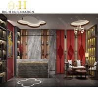 Conception d'intérieur de salon de manucure et de beauté tout-en-un avec production complète de mobilier de magasin, aménagement personnalisé, service clé en main pour spa et salon