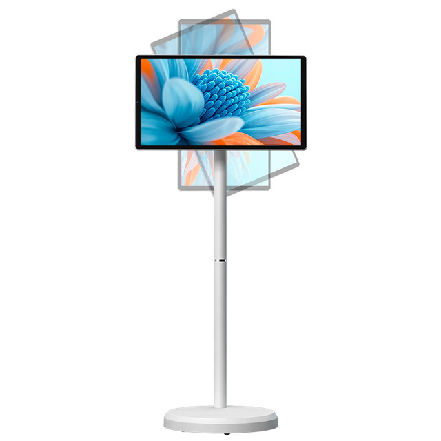 21.5 Inch Rechargeable Portable Android 15 LCD Touch Screen Smart TV Digital Signage for Indoor Projection & Live Broadcast