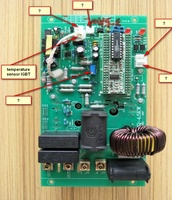 3KW 220V Induksi Pemanasan PCB DP-03 Induktif Panas CKD SKD dengan Kualitas IGBT Umur Panjang IC Papan perakitan