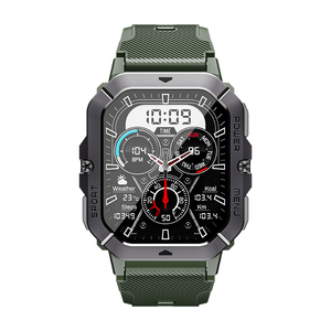 C28 montre intelligente 1 ATM étanche <span class=keywords><strong>2</strong></span>.02 pouces écran 410mAH grande batterie montres BT appel 100 + modes sportifs smartwatch - Product Image 5