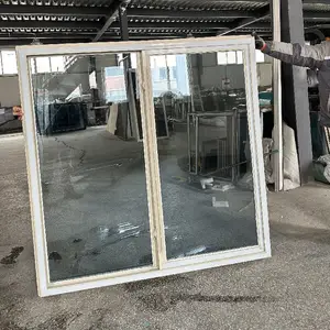 Hot Bán Cách Âm Chống Trộm Mức Độ An Ninh Nhà Thiết Kế PVC/Upvc Trượt Cửa Sổ Nhà Sản Xuất Chuyên Nghiệp Nhà Máy Giá