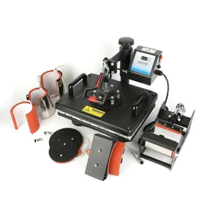 15-in-1 Heißpressmaschine Stiftpressmaschine Drucker Sublimationsmaschine für T-Shirt/Becher/Bälle Heißpressmaschine