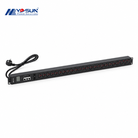 PDU intelligent pour l'Arabie Saoudite, multiprises pour rack de serveur, barrette d'alimentation pour équipement informatique