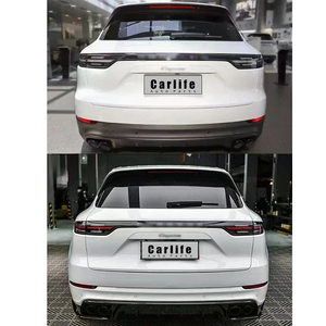 Kit carrosserie <span class=keywords><strong>Cayenne</strong></span> pour <span class=keywords><strong>Porsche</strong></span> <span class=keywords><strong>Cayenne</strong></span> 9Y0.1 2018-<span class=keywords><strong>2023</strong></span> ans, modèle Turbos amélioré comprenant des pare-chocs avant arrière et un diffuseur de lèvres TKT - Product Image 2
