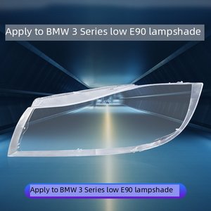 Front Transparent Car Headlight Lens Cover for <strong>BMW</strong> 3 Series 2005-2012 E90 E91 Headlamp Shell for Halogen Xenon Headlight Lens - Product Image 3