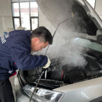 Nettoyeur vapeur pour voiture certifié CE, 8 bars, machine de lavage intérieur de voiture, nettoyeur vapeur pour voitures fourni par l'usine, élimine les mauvaises odeurs