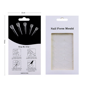24 pièces/feuille <span class=keywords><strong>ongles</strong></span> double formes conseils France forme moule <span class=keywords><strong>ongles</strong></span> Gel système colle ruban moule colle autocollant <span class=keywords><strong>faux</strong></span> <span class=keywords><strong>ongles</strong></span> Extension colle outils - Product Image 5