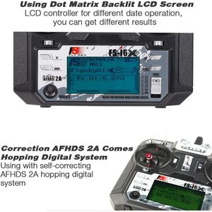 Flysky FS-i6X 6-10CH 2.4GHz Plastic AFHDS <b>RC</b> <b>Transmitter</b> with FS-iA6B <b>Receiver</b> - Product Image 3