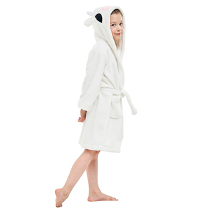 MICHLEY blanco vaca animales niños cálido camisón - Product Image 5