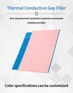 แผ่นซิลิโคนนำความร้อนขนาด0.5มม./1.0มม./2.0มม. แผ่นฉนวนกันความร้อน5.0วัตต์/เมตรแผ่นดูดซับความร้อนสำหรับฮีทซิงค์ชิปซีพียูซีพียู - Product Image 5