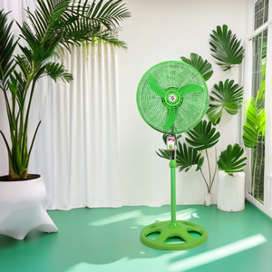 Ventilador de torre de plástico de 18 pulgadas con motor eléctrico de alta velocidad de 110V, Control Manual, diseño moderno de tres aspas, uso en GARAJE DE HOTEL doméstico - Product Image 4