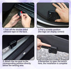 2 <span class=keywords><strong>Luces</strong></span> LED HD de Bienvenida con Logotipo Personalizado, Proyector de Luz para Puerta Interior de Auto, Aptas para Todos los Autos - Product Image 5