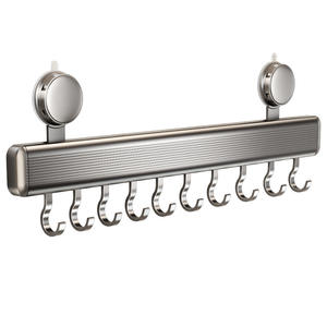 Support mural multifonctionnel pour cuisine Heaven And Earth Fish, 8-9,9 pouces, sans perçage, pour rangement et organisation - Product Image 3