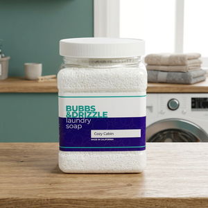 BUBBS DRIZZLE Natural Laundry <b>Soap</b> Powder 30 Oz. (850 G) Cedarwood Vanilla & Nutmeg Scent - Product Image 2