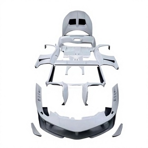 ชุดแต่งคุณภาพสูงสำหรับ Ferrari 458 เหมาะสำหรับการปรับแต่งรถยนต์ อัพเกรดชุดแต่ง LB Wide Body สำหรับรถยนต์ - Product Image 1