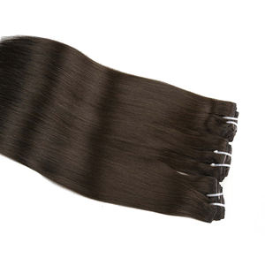 Clip SHY en cabello crudo, sedoso, liso, Color Natural, extremo completo, cutícula de un solo donante, cabello alineado para mujeres - Product Image 4