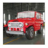 Modèle de voiture gonflable géant au prix d'usine, modèle de jeep gonflable, ballon pour la promotion publicitaire