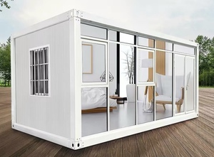 Maison conteneur pliable de 20 pieds de haute qualité, préfabriquée, extensible, modulaire, <span class=keywords><strong>en</strong></span> acier, avec plans de conception moderne - Product Image 4