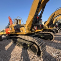Excavatrice sur chenilles CAT345GC d'occasion de haute qualité, 45 tonnes, peinture d'origine, machine de terrassement hydraulique robuste pour l'exploitation minière à vendre