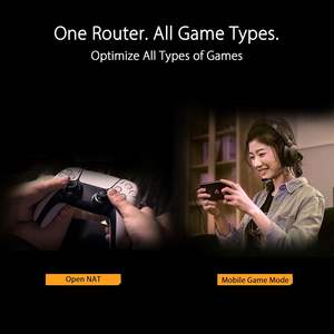 TUF เราเตอร์สำหรับเล่นเกม Ax4200 Dual Band 2.5G พอร์ต4 LAN พอร์ต WDS รองรับ QoS US - Product Image 3