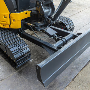 Mini-excavatrice de 1 tonne à prix d'usine, excavatrice sur chenilles EURO V, mini-excavatrice avec accessoires - Product Image 4