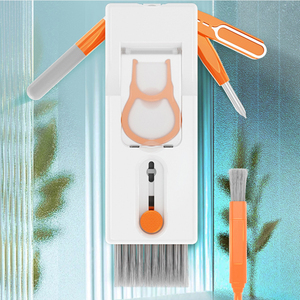 Bộ Dụng Cụ Vệ Sinh Điện Tử Điện Thoại Máy Tính 7 Trong 1 Hàng Mới Về Bộ Dụng Cụ Vệ Sinh Màn Hình Lau Chùi 11 Trong 1 Dành Cho Tai Nghe Nhét Tai Bàn Phím - Product Image 2