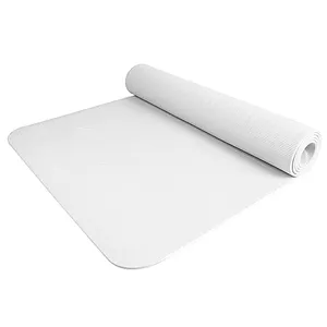 Amyup dropship custom eco friendly yoga mat natural rubber earthing yoga mat white extra large yoga mat
